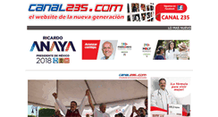 Desktop Screenshot of canal235.com